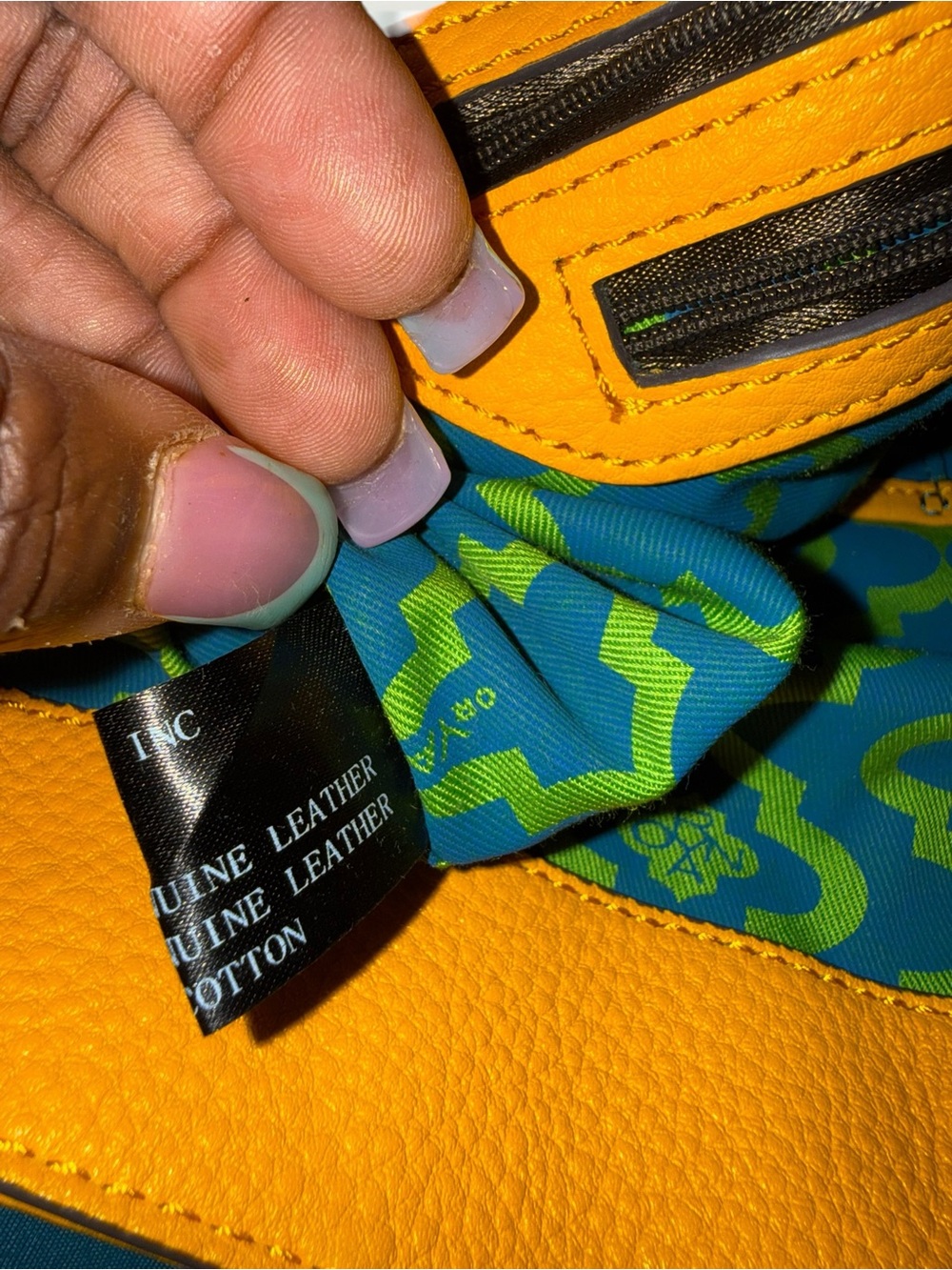 Oryany Lyssie Soft Yellow Pebbled Leather Tote in EUC - Picture 9 of 11